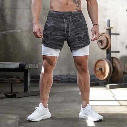 SpartanShorts™ - 2-in-1 Fitness Shorts for Men - TheSportGod