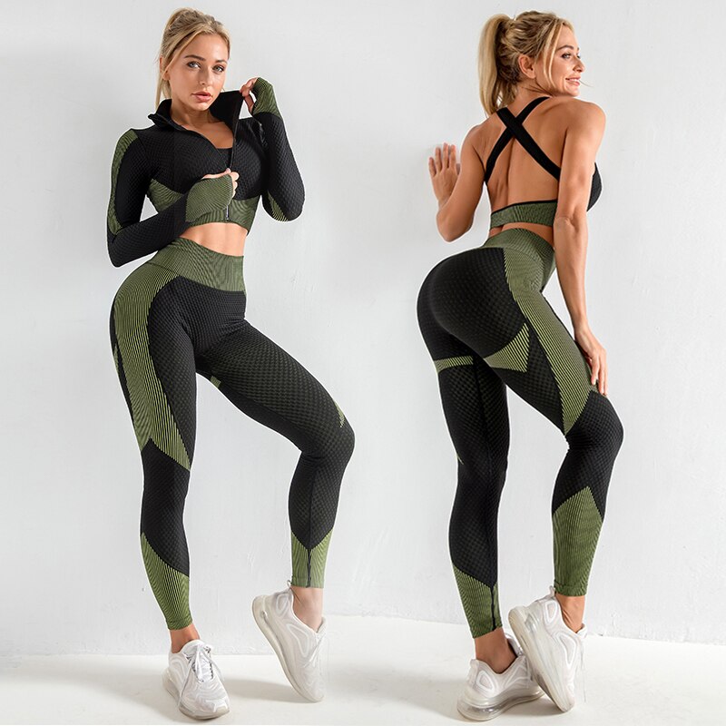 HarmonyFlow™ - Seamless Yoga Sportswear for Women