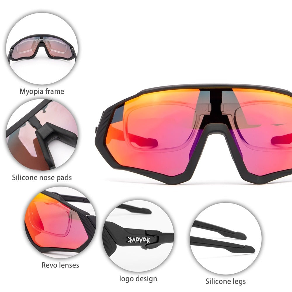RideClear™ - Polarized Cycling Glasses