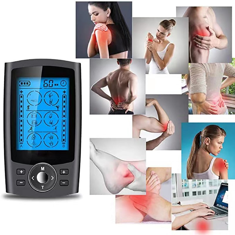 EMS Acupuncture Body Massage Stimulator