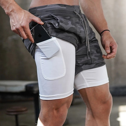 SpartanShorts™ - 2-in-1 Fitness Shorts for Men - TheSportGod